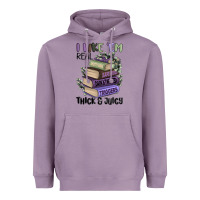 Lavender i like them real thick and juicy books Heavyweight Hoodie - MaliasSmallBusiness