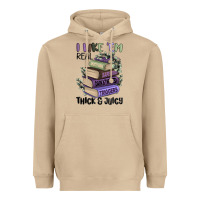 Mushroom i like them real thick and juicy books Heavyweight Hoodie - MaliasSmallBusiness