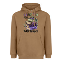 Toasted Coconut i like them real thick and juicy books Heavyweight Hoodie - MaliasSmallBusiness
