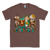 Chestnut moody before coffee longhaired cow coffee Classic Tee - Jasminsmagicworld