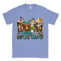 Colony Blue moody before coffee longhaired cow coffee Classic Tee - Jasminsmagicworld