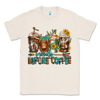 Natural moody before coffee longhaired cow coffee Classic Tee - Jasminsmagicworld