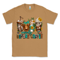 Toasted Coconut moody before coffee longhaired cow coffee Classic Tee - Jasminsmagicworld