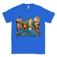 True Royal moody before coffee longhaired cow coffee Classic Tee - Jasminsmagicworld