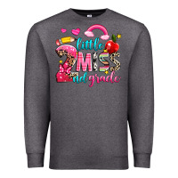 Charcoal Heather little miss second grade Premium Sweatshirt - NancyCooperArtShop