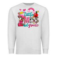 Oatmeal Heather little miss second grade Premium Sweatshirt - NancyCooperArtShop