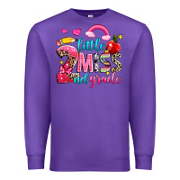 Purple little miss second grade Premium Sweatshirt - NancyCooperArtShop