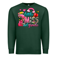 Sports Green little miss second grade Premium Sweatshirt - NancyCooperArtShop