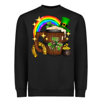 St. Patricks Day Barrel Beer Heavyweight Sweatshirt | Teevron