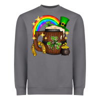Storm st. patricks day barrel beer Heavyweight Sweatshirt - Neo Western