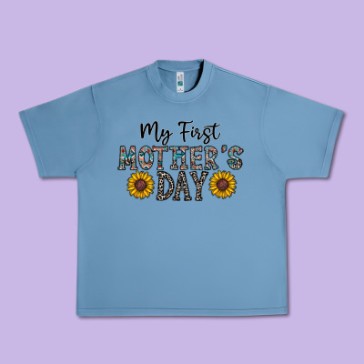 My First Mother's Day Urban Heavy Tee Designed By Cowhidedigitalart