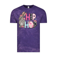 Cloud Purple Easter Day Hip hop bunny Vintage Tee - OliviaCreatesArt