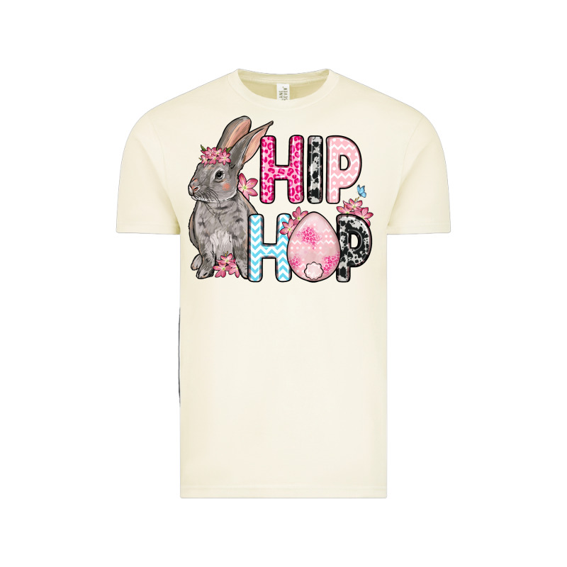 Easter Day Hip Hop Bunny Vintage Tee by OliviaCreatesArt | Teevron