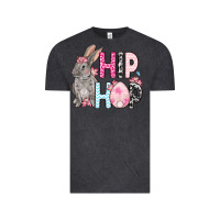 Vintage Black Easter Day Hip hop bunny Vintage Tee - OliviaCreatesArt