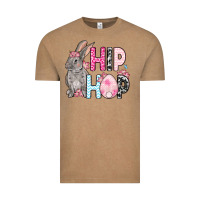 Vintage Coffee Easter Day Hip hop bunny Vintage Tee - OliviaCreatesArt