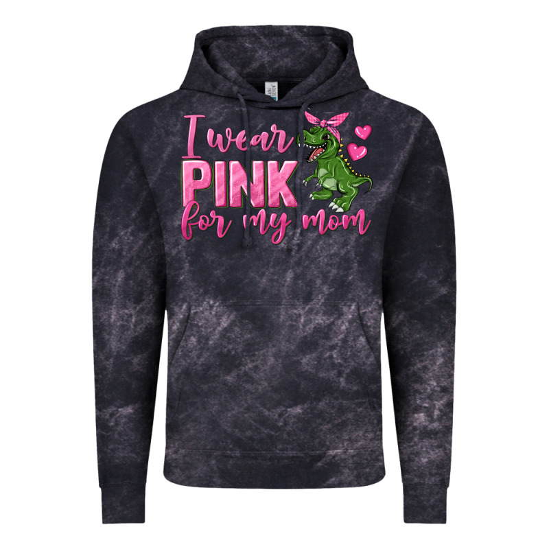 I Wear Pink For My Mom Vintage Hoodie by texasbilliewilder | Teevron