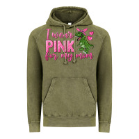 Vintage Olive I Wear Pink For My Mom Vintage Hoodie - texasbilliewilder
