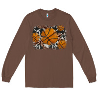 Chestnut basketball background Long Sleeve Tee - JahusDesignShop