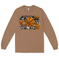 Toasted Coconut basketball background Long Sleeve Tee - JahusDesignShop