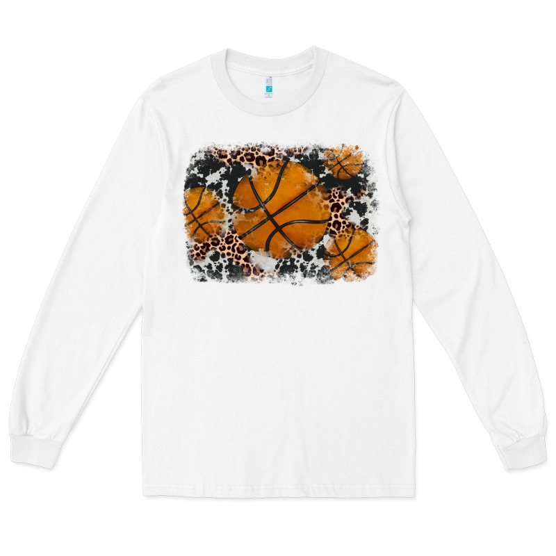 Basketball Background Long Sleeve Tee by JahusDesignShop | Teevron