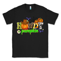 Black howdy halloween pumpkins Classic Tee - AdoDesignShop