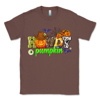 Chestnut howdy halloween pumpkins Classic Tee - AdoDesignShop