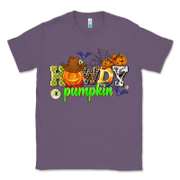 Lavender howdy halloween pumpkins Classic Tee - AdoDesignShop