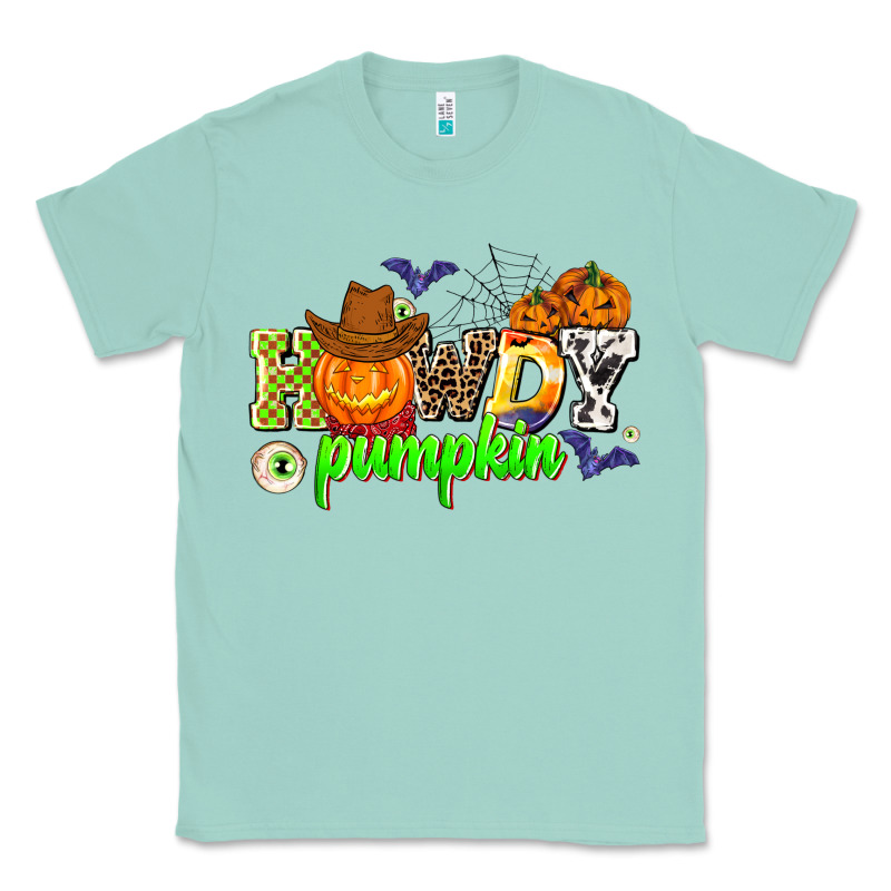 Howdy Halloween Pumpkins Classic Tee by AdoDesignShop | Teevron