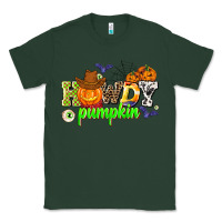 Sports Green howdy halloween pumpkins Classic Tee - AdoDesignShop