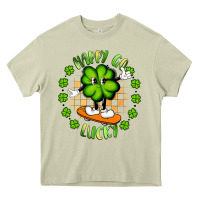 Mossy happy go lucky Heavy Core Tee - Artiststas