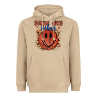 Mushroom game day vibes Heavyweight Hoodie - MaliasSmallBusiness