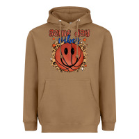 Toasted Coconut game day vibes Heavyweight Hoodie - MaliasSmallBusiness