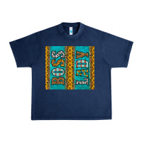 Navy western boss lady Urban Heavy Tee - HRA Design Shop