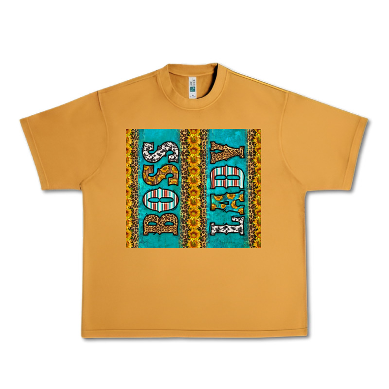 Western Boss Lady Urban Heavy Tee by HRA Design Shop | Teevron