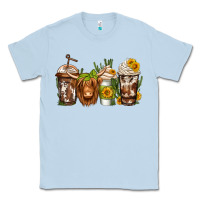 Dusty Blue longhaired cow coffee Classic Tee - Jasminsmagicworld