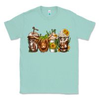 Seafoam longhaired cow coffee Classic Tee - Jasminsmagicworld