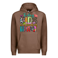 Chestnut feeding kids is a work of heart Premium Hoodie - Artiststas