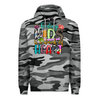 Slate Camo feeding kids is a work of heart Premium Hoodie - Artiststas