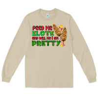 Mushroom feed me elote and tell me i am pretty Long Sleeve Tee - AdoDesignShop