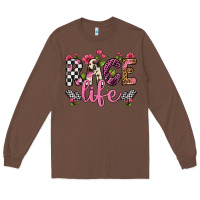 Chestnut race life Long Sleeve Tee - Artiststas