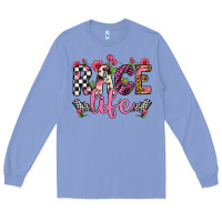 Colony Blue race life Long Sleeve Tee - Artiststas