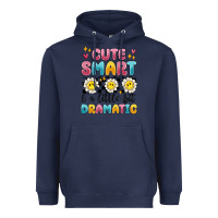 Navy merry christmas gnomies Heavyweight Hoodie - MaliasSmallBusiness