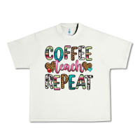 Pistachio coffee teach repeat Urban Heavy Tee - HRA Design Shop