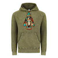 Vintage Olive arrowhead horse Vintage Hoodie - RanaPortraitStore