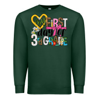 Sports Green my first day of 3rd grade Premium Sweatshirt - NancyCooperArtShop