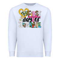 White my first day of 3rd grade Premium Sweatshirt - NancyCooperArtShop