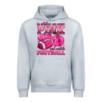 Heather Grey In October We Wear Pink Watch Football Urban Hoodie - texasbilliewilder