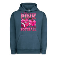 Pigment Midnight Navy In October We Wear Pink Watch Football Urban Hoodie - texasbilliewilder
