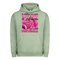 Pigment Oil Green In October We Wear Pink Watch Football Urban Hoodie - texasbilliewilder
