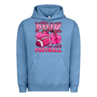 Pigment Pebble Blue In October We Wear Pink Watch Football Urban Hoodie - texasbilliewilder